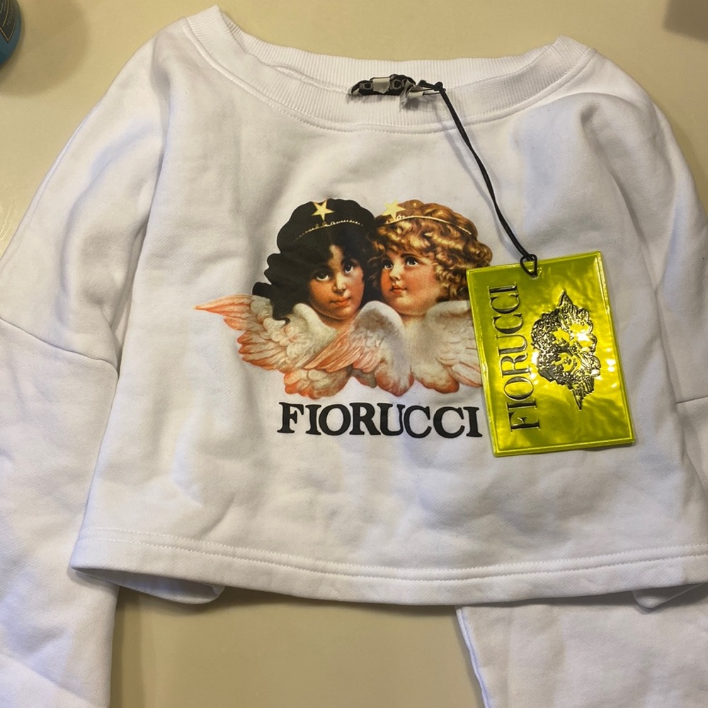 Fiorucci cropped hoodie
